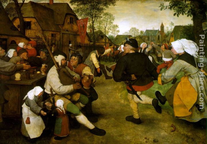 The Peasant Dance painting - Pieter the Elder Bruegel The Peasant Dance art painting